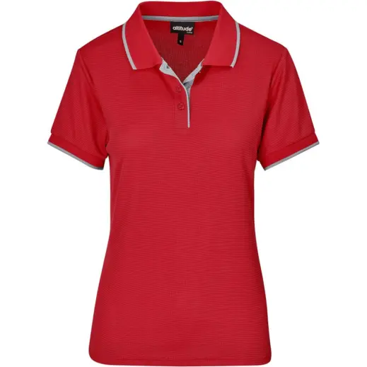 Ladies Orion Golf Shirt Red